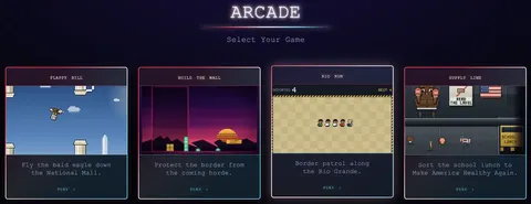 Ігри Білого дому: Tetris проти стіни Трампа