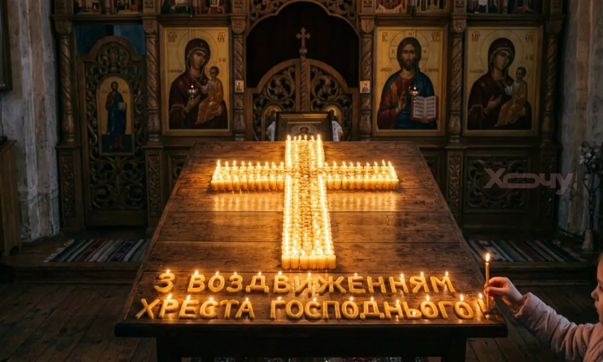 Воздвиження Хреста Господнього: коли вітати рідних і як це зробити тепліше