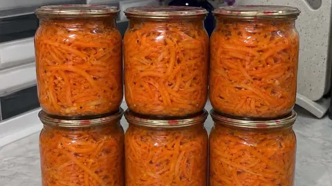Морква по-корейськи в банках: як заготовити закуску на всю зиму
