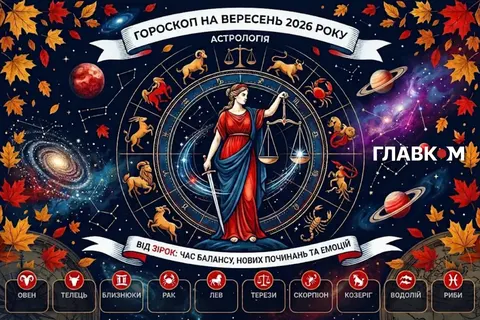 Вересень 2026: гороскоп для всіх знаків зодіаку